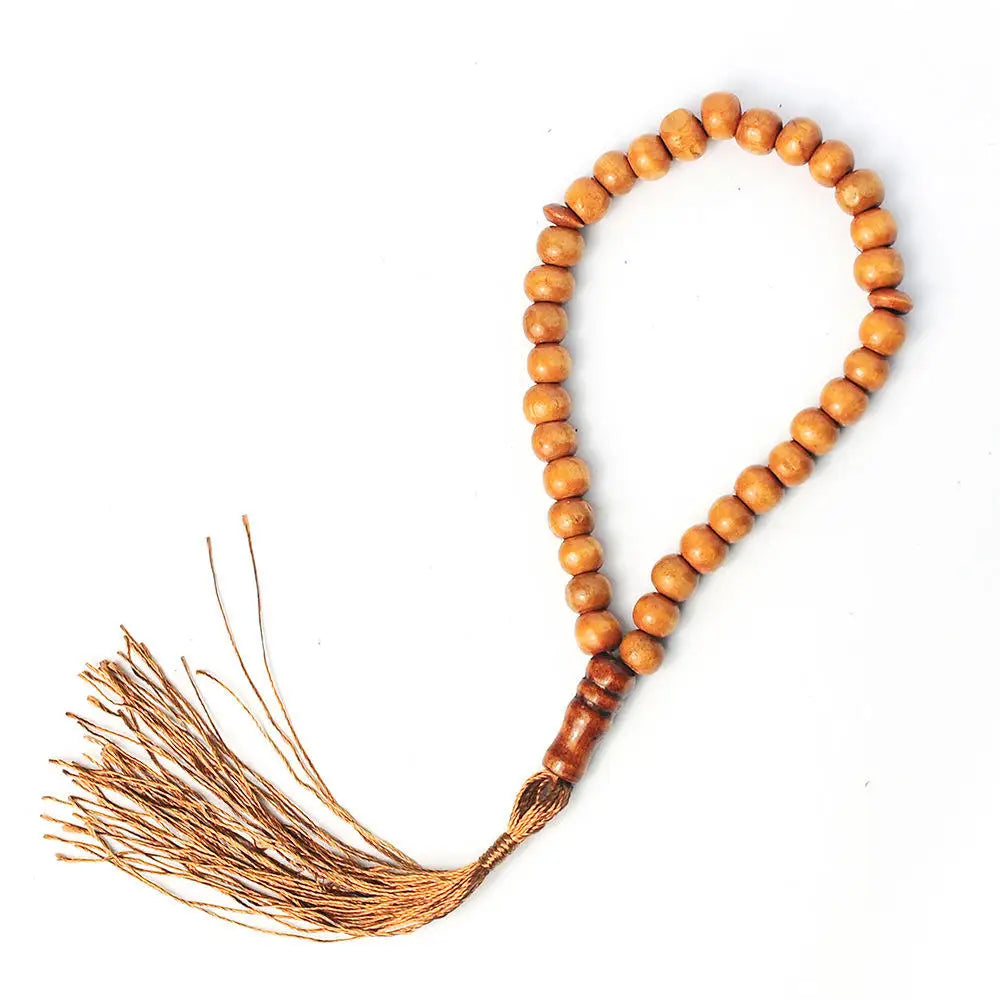 Trä Tasbih 33/99 pärlor