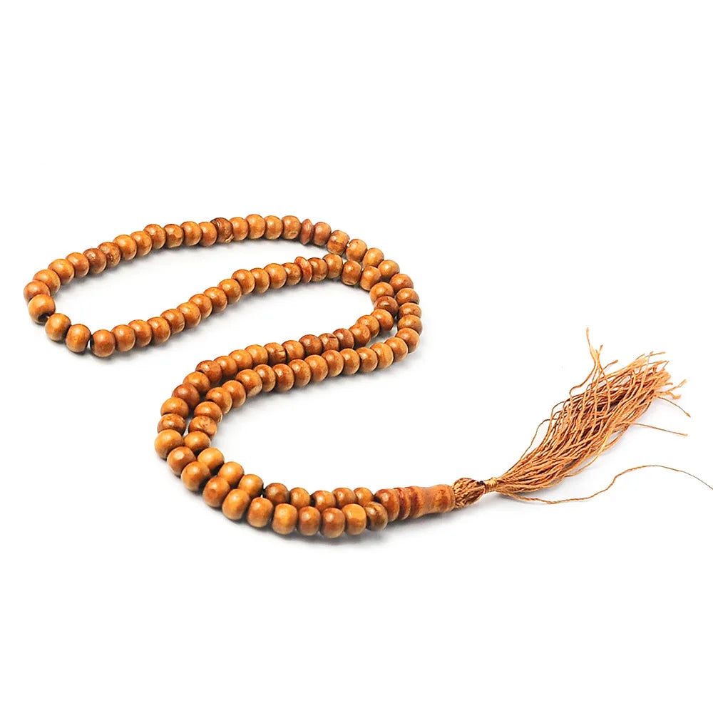 Trä Tasbih 33/99 pärlor